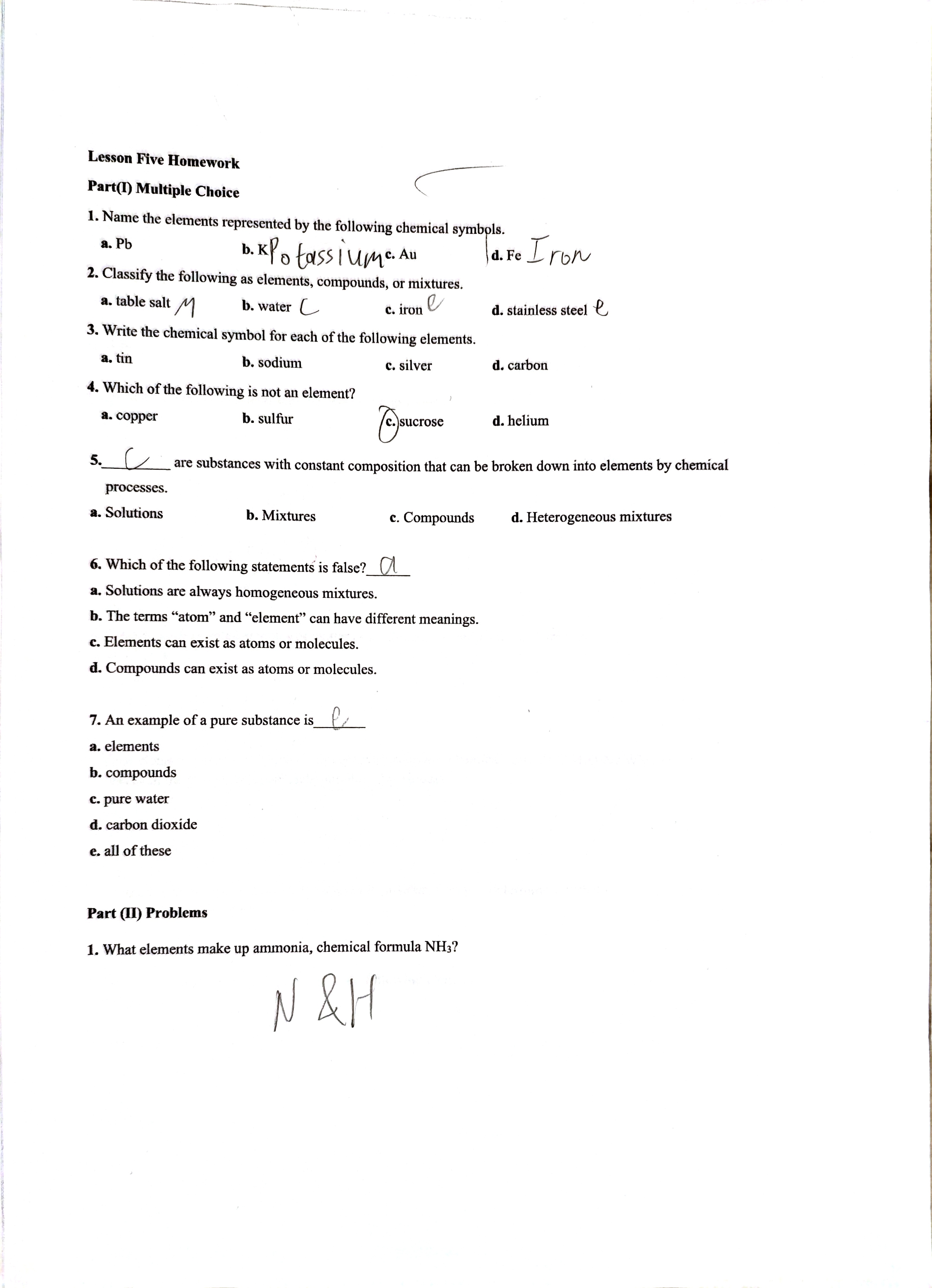 Lesson 5 Homework Page 1 Original Scan
